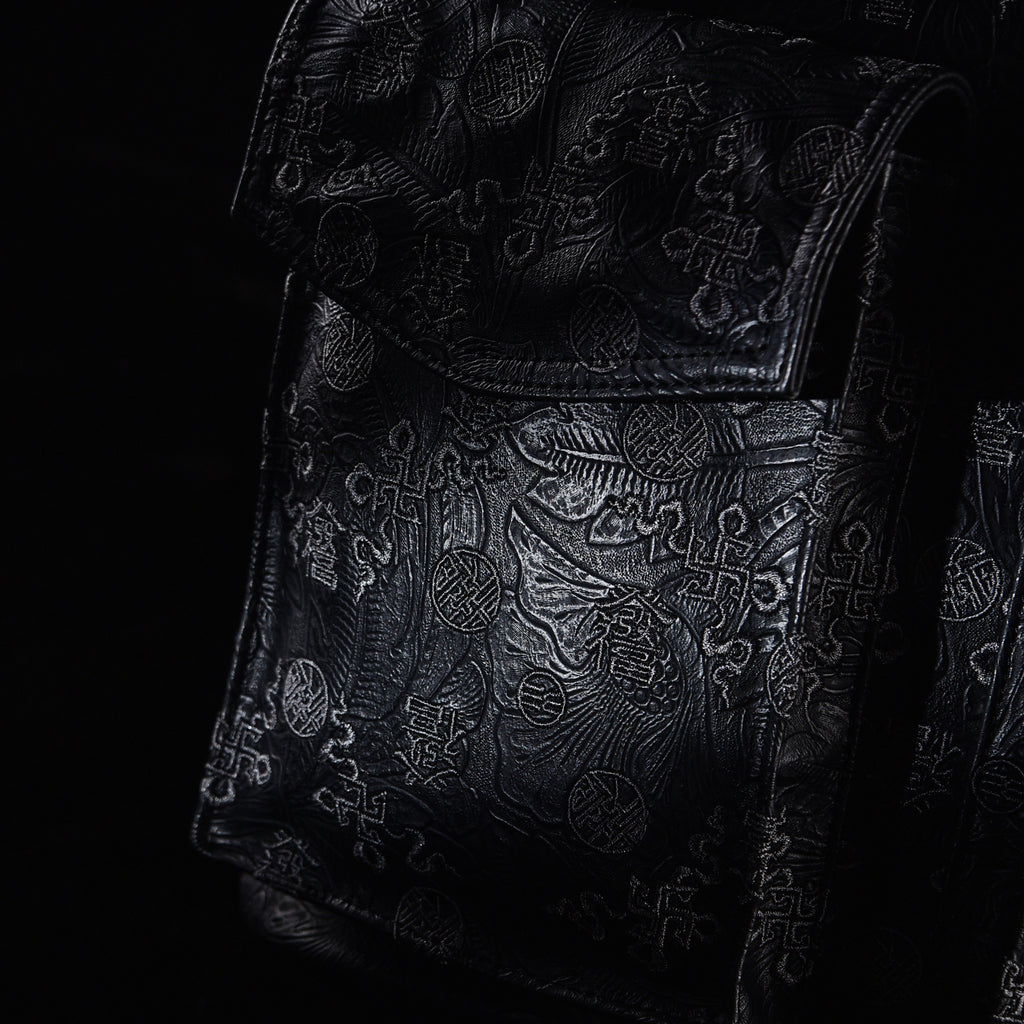 “Fa&Fu”-Heavy-duty Embroidered Large Capacity Laptop Backpack