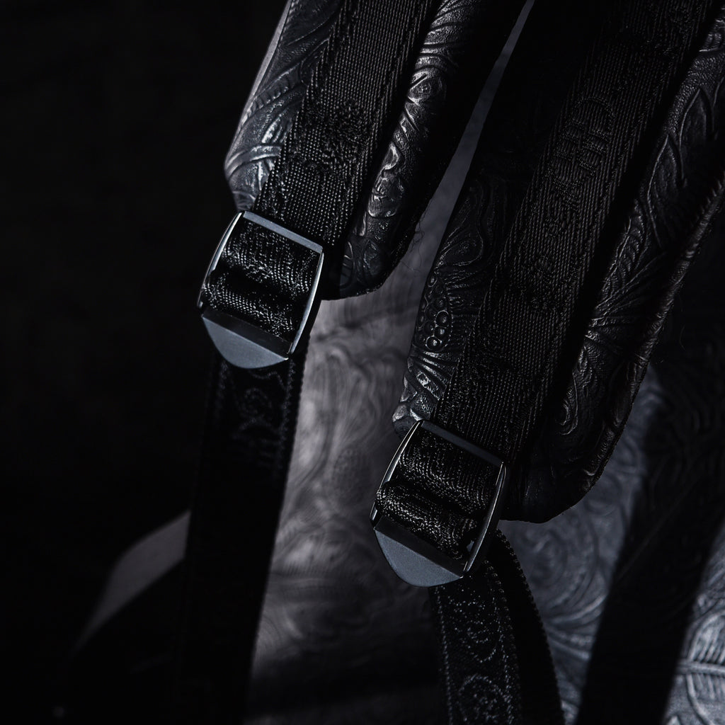 “Fa&Fu”-Heavy-duty Embroidered Large Capacity Laptop Backpack